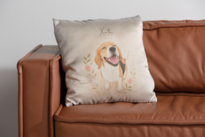Cojín personalizado con mascota